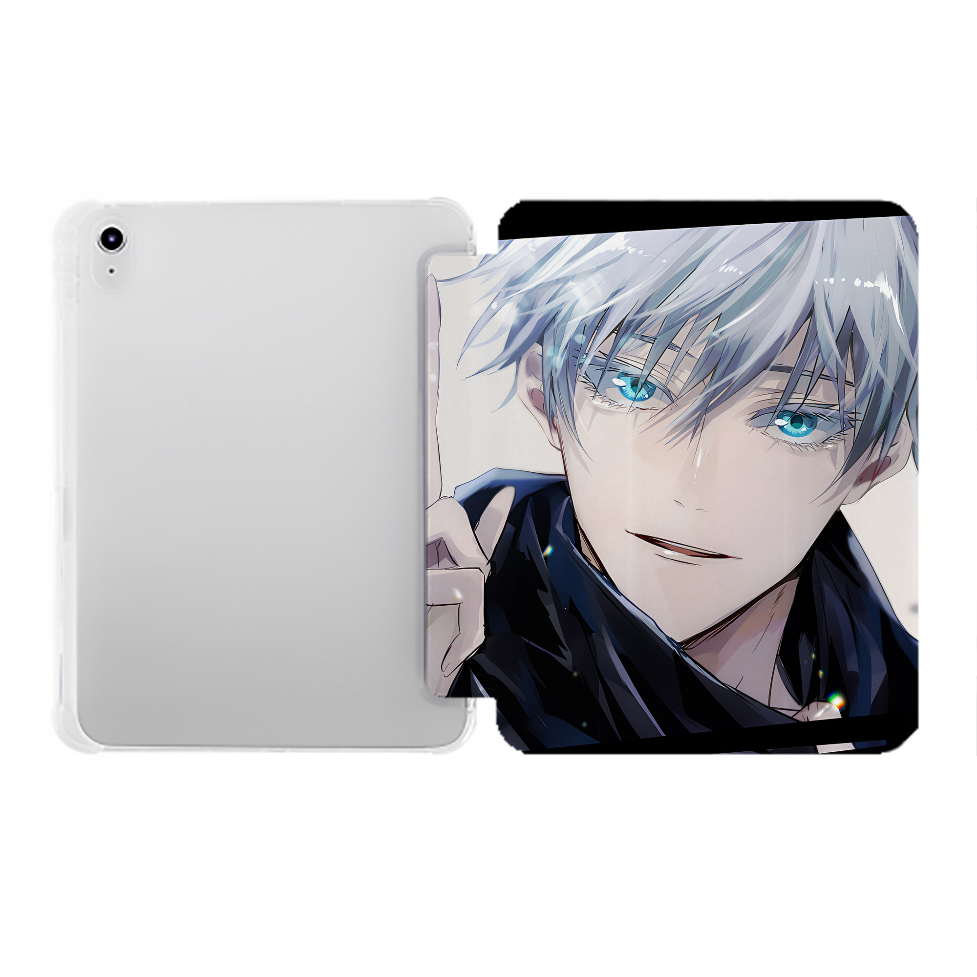 （画像用） SPY×FAMILY间谍家家酒 IPad ケース ペン収納付き 三つ折りスタンド PUレザー×シリコン 対応機種9.5/10.5/10.9インチ